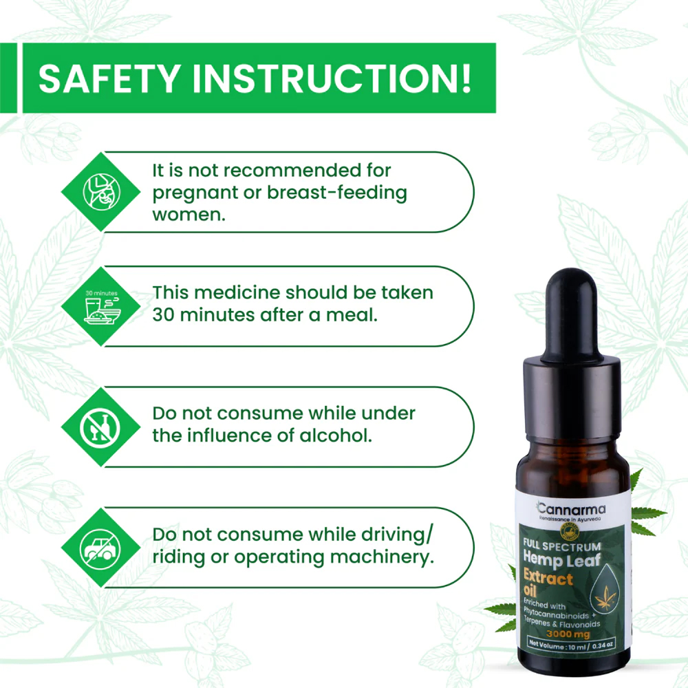 Hemp Extract Oil (3000mg) - Image 4
