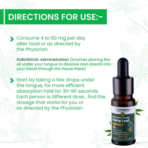 Hemp Extract Oil (1500mg) - Image 5