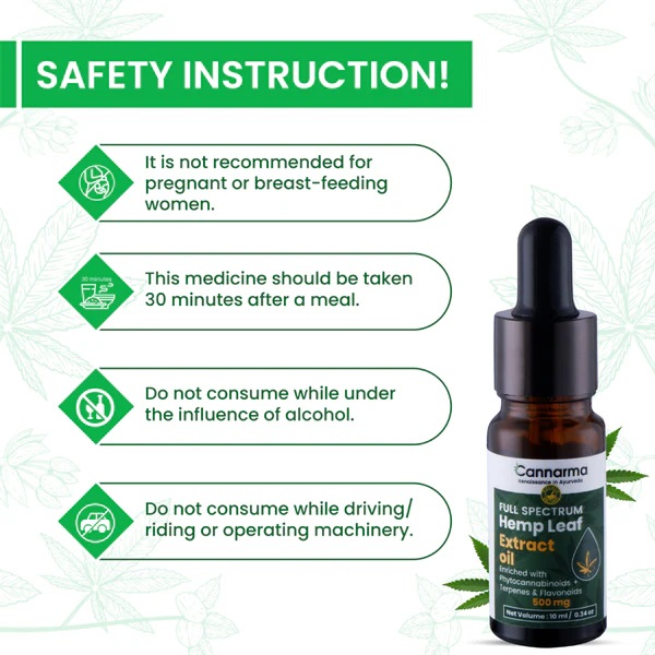 Hemp Extract Oil (500mg) - Image 2